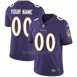 Camiseta NFL Nino Baltimore Ravens Personalizada Violeta