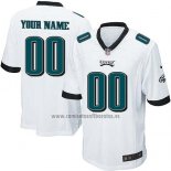 Camiseta NFL Nino Philadelphia Eagles Personalizada Blanco