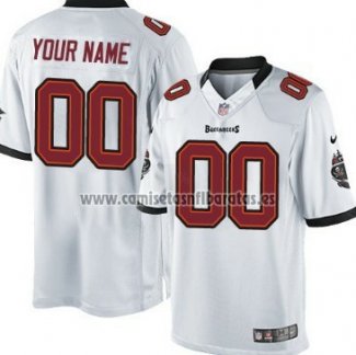 Camiseta NFL Nino Tampa Bay Buccaneers Personalizada Blanco