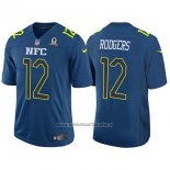 Camiseta NFL Pro Bowl NFC Rodgers 2017 Azul