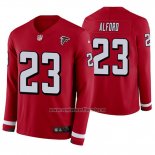 Camiseta NFL Therma Manga Larga Atlanta Falcons Robert Alford Rojo