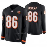 Camiseta NFL Therma Manga Larga Cincinnati Bengals Carlos Dunlap Negro