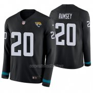 Camiseta NFL Therma Manga Larga Jacksonville Jaguars Jalen Ramsey Negro