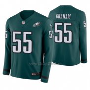 Camiseta NFL Therma Manga Larga Philadelphia Eagles Brandon Graham Verde