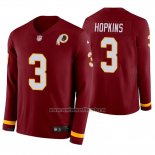 Camiseta NFL Therma Manga Larga Washington Football Team Dustin Hopkins Rojo