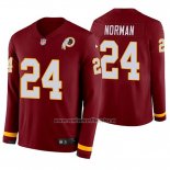 Camiseta NFL Therma Manga Larga Washington Commanders Josh Norman Rojo