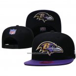 Gorra Baltimore Ravens Violeta Negro2