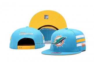 Gorra Miami Dolphins Snapbacks Azul Amarillo