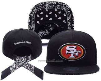 Gorra San Francisco 49ers Negro Rojo Blanco