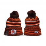 Gorro Beanie Cleveland Browns 100th Marron Naranja