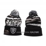 Gorro Beanie Las Vegas Raiders Marron Blanco