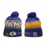 Gorro Beanie Los Angeles Rams Sideline 2024 Azul Amarillo