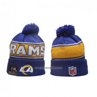Gorro Beanie Los Angeles Rams Sideline 2024 Azul Amarillo