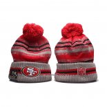 Gorro Beanie San Francisco 49ers Rojo Gris