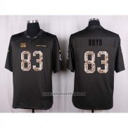 Camiseta NFL Anthracite Cincinnati Bengals Boyd Apagado Salute To Service Gris