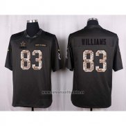 Camiseta NFL Anthracite Dallas Cowboys Williams 2016 Salute To Service