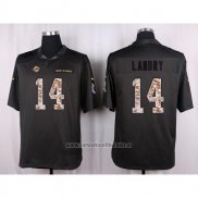 Camiseta NFL Anthracite Miami Dolphins Landry 2016 Salute To Service