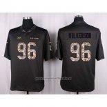 Camiseta NFL Anthracite New York Jets Wilkerson 2016 Salute To Service