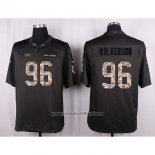 Camiseta NFL Anthracite New York Jets Wilkerson 2016 Salute To Service