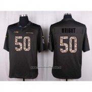 Camiseta NFL Anthracite Seattle Seahawks Wright 2016 Salute To Service
