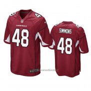 Camiseta NFL Game Arizona Cardinals Isaiah Simmons Rojo