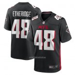 Camiseta NFL Game Atlanta Falcons Dorian Etheridge Negro