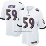 Camiseta NFL Game Baltimore Ravens Brown Blanco