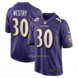 Camiseta NFL Game Baltimore Ravens Chris Westry Violeta