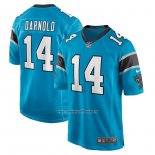 Camiseta NFL Game Carolina Panthers Sam Darnold Azul