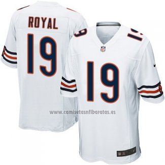 Camiseta NFL Game Chicago Bears Royal Blanco