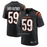 Camiseta NFL Game Cincinnati Bengals Akeem Davis-Gaither Negro