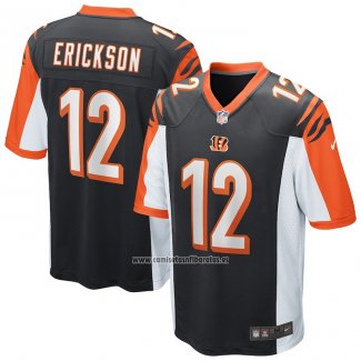 Camiseta NFL Game Cincinnati Bengals Alex Erickson Negro