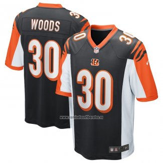 Camiseta NFL Game Cincinnati Bengals Ickey Woods Retired Negro