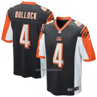 Camiseta NFL Game Cincinnati Bengals Randy Bullock Negro