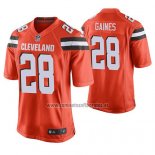 Camiseta NFL Game Cleveland Browns E. J. Gaines Naranja Alternate