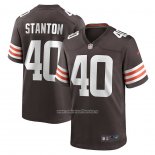 Camiseta NFL Game Cleveland Browns Johnny Stanton Marron