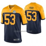 Camiseta NFL Game Green Bay Packers Nick Perry Azul 100th Anniversary Alternate