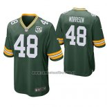 Camiseta NFL Game Green Bay Packers Packers Antonio Morrison Verde 100th Anniversary Patch