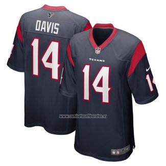 Camiseta NFL Game Houston Texans Davion Davis Azul