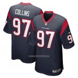 Camiseta NFL Game Houston Texans Maliek Collins Azul