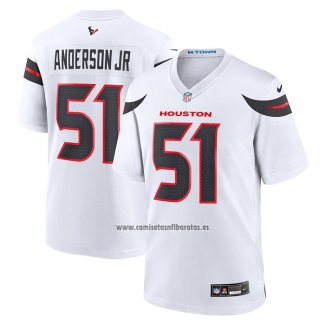 Camiseta NFL Game Houston Texans Will Anderson Jr. Blanco