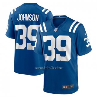 Camiseta NFL Game Indianapolis Colts Alex Johnson Azul