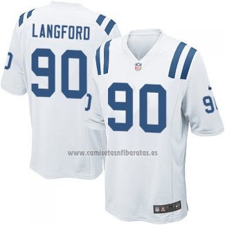 Camiseta NFL Game Indianapolis Colts Langford Blanco