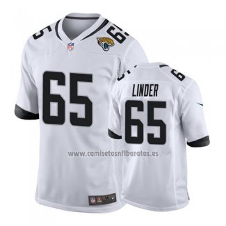 Camiseta NFL Game Jacksonville Jaguars Brandon Linder 2018 Blanco