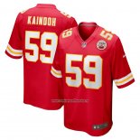 Camiseta NFL Game Kansas City Chiefs Joshua Kaindoh Rojo