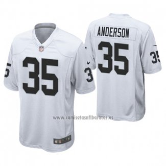 Camiseta NFL Game Las Vegas Raiders C.j. Anderson Blanco