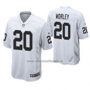 Camiseta NFL Game Las Vegas Raiders Daryl Worley Blanco