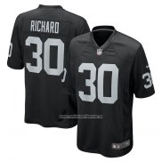 Camiseta NFL Game Las Vegas Raiders Jalen Richard Negro
