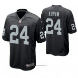 Camiseta NFL Game Las Vegas Raiders Johnathan Abram Negro