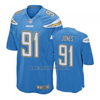 Camiseta NFL Game Los Angeles Chargers Justin Jones Azul